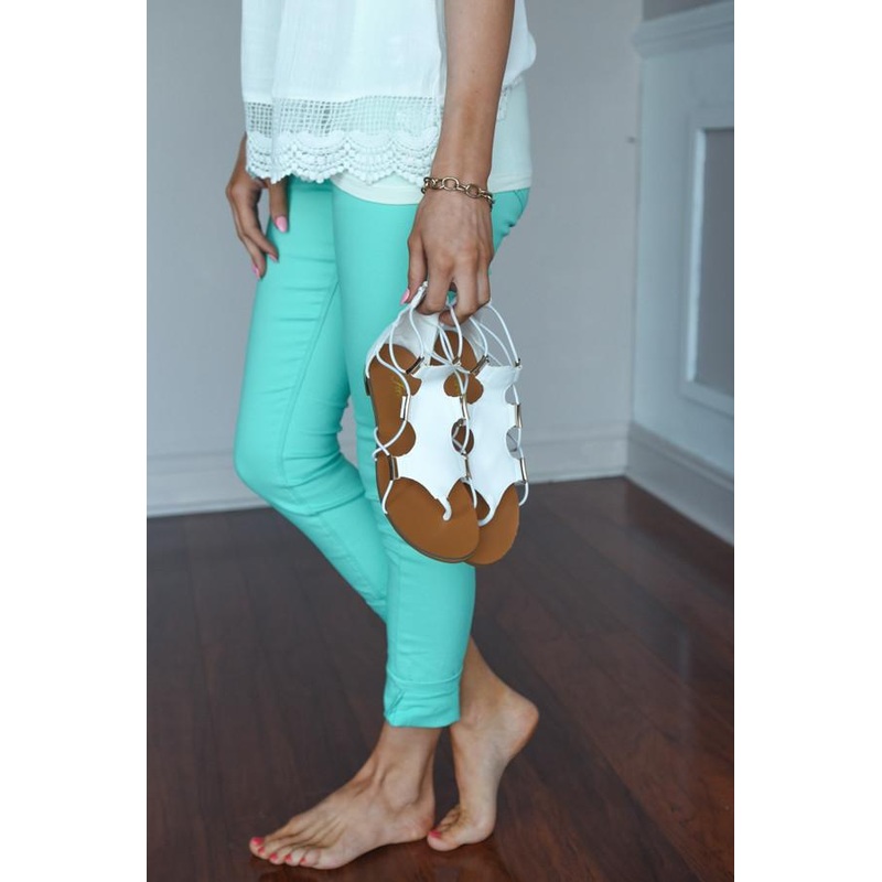 White Sandals