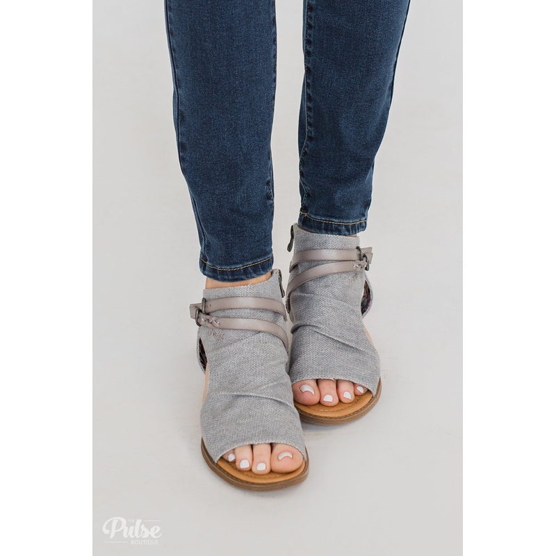 Blowfish Blumoon Sandals- Smoke