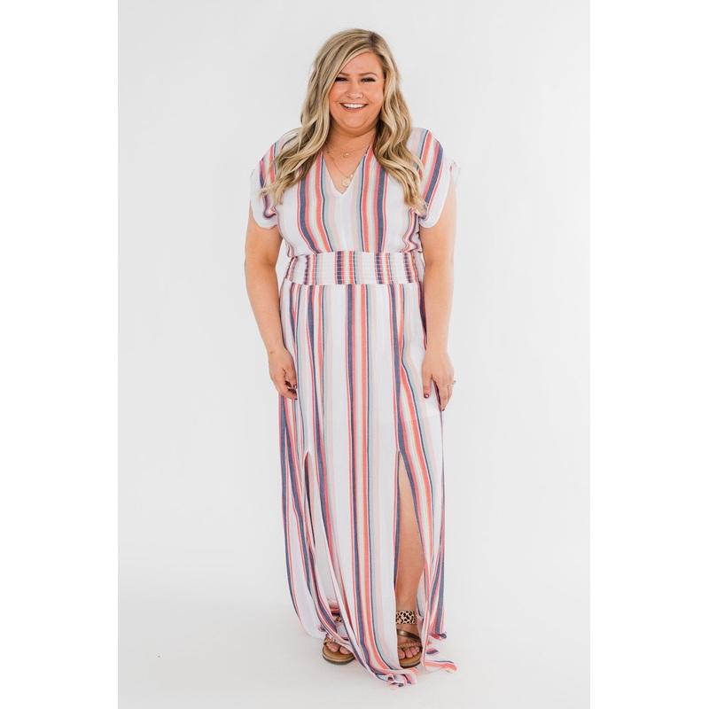 True To You Colorful Maxi Dress- Multi-Colored