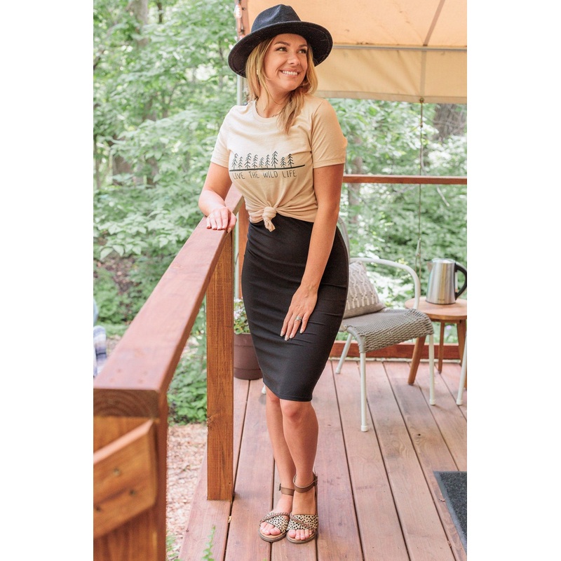 Watching Time Fly Sleeveless Dress- Black